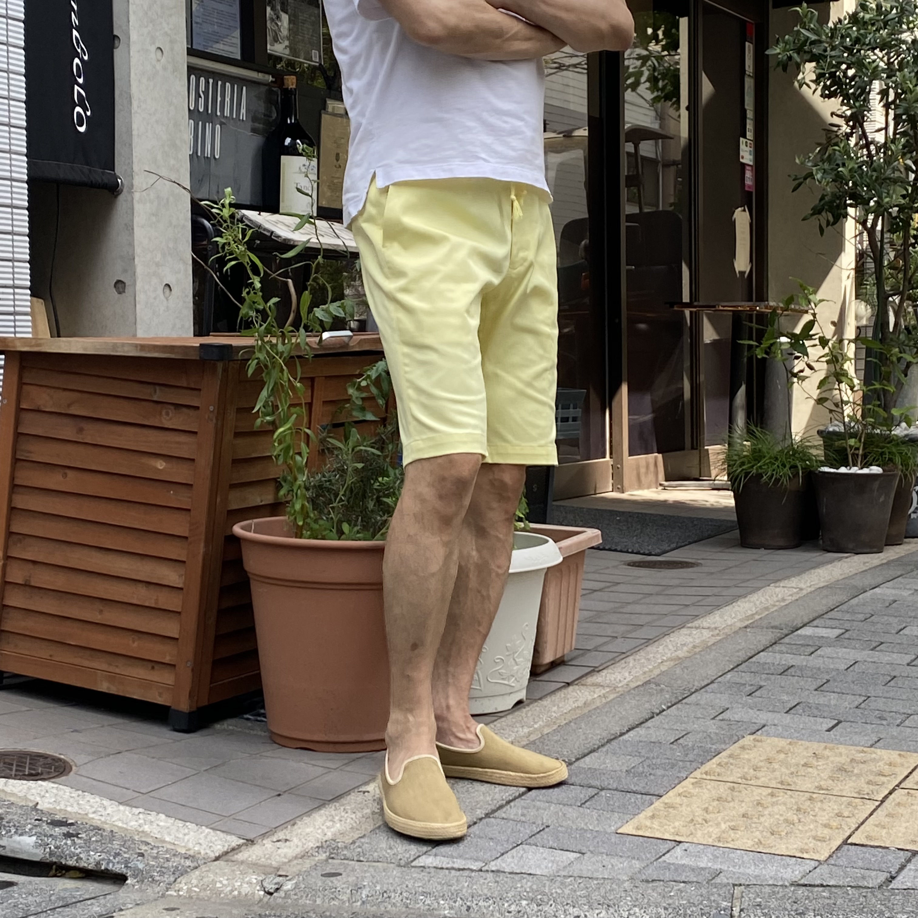 カラーショートパンツ 日本製《春夏モデル》